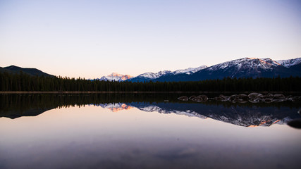 A Lake In Jasper National Park