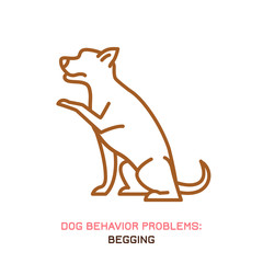 Dog Behavior Icon