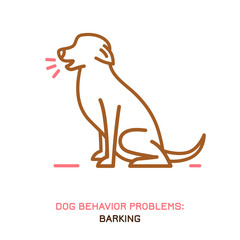 Dog Behavior Problem Icon