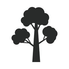tree logo, icon vector design template