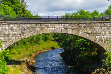 Old bridge in Norway