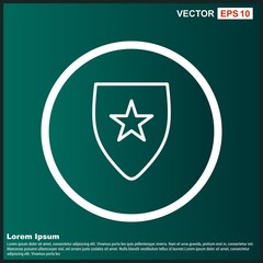 Shield Icon For Your Design,websites and projects.