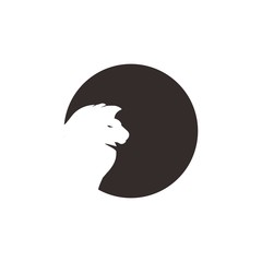 silhouette of a head