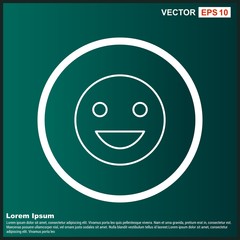 Laugh Emoji Icon For Your Design,websites and projects.