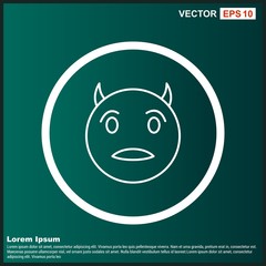 Angry Emoji Icon For Your Design,websites and projects.