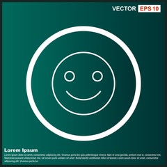 Happy Emoji Icon For Your Design,websites and projects.