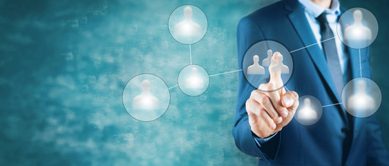 online business concept. global business contracts