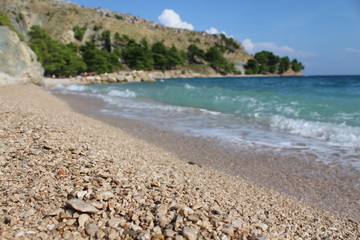 Riviera Beach Makarska - Plaża w Pięknej Zatoce
