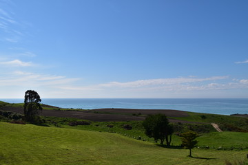 The view of Oamaru in New Zealand