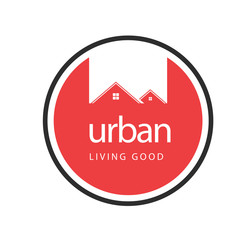 real estate logo vintage style