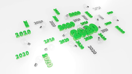 Many Light Bulb 2020 Designs with Some Bulbs