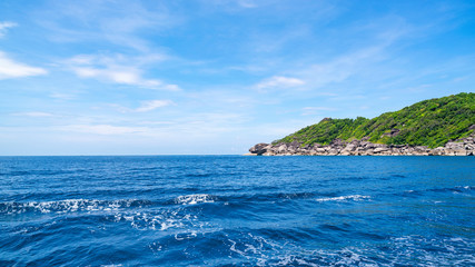 Beautiful tropical sea at Similan national park, Phang nga Thailand