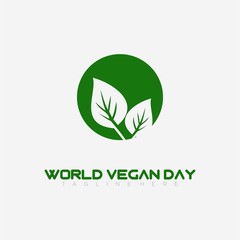 Grean Leaf Logo Design Vector