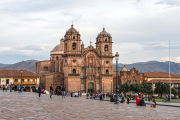 Obraz premium Company of Jesus Church in Cusco (Peru)