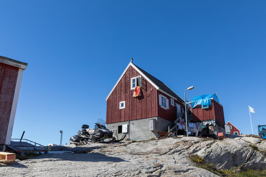 Dorfleben in Gr&ouml;nland