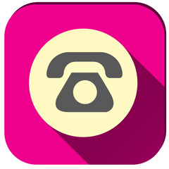 Phone icon, Vector logo for your design, symbol, application, website, UI