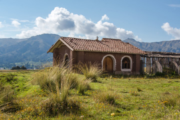 Fototapeta na wymiar Farm in the vicinity of Cuzco (Peru)