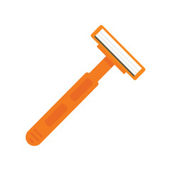 Razor icon in flat style