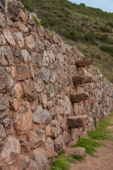 Steps on terraces in Moray (Peru)