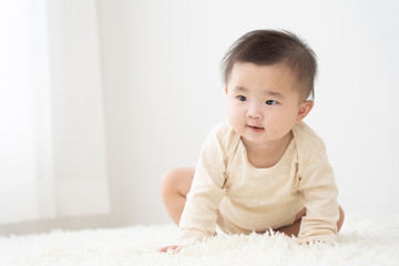 Fototapeta premium 赤ちゃん 育児