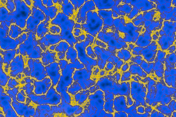 Lightning bolts radiatingas a  background