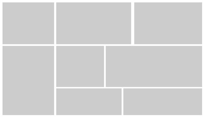 Templates collage frames