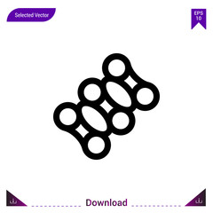 six-pack icon vector . Best modern, simple, isolated, application ,ecology icons, logo, flat icon for website design or mobile applications, UI / UX design vector format