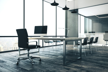 Boarding room interior