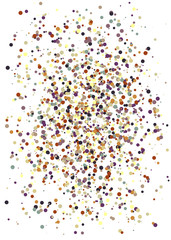 Colorful Universe Distribution Computational Generative Art background illustration