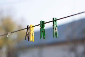 clothes pegs on line