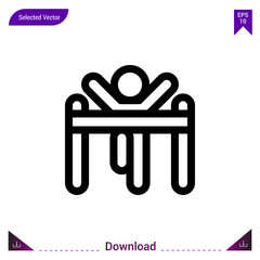 finish-line icon vector . Best modern, simple, isolated, application ,motivation icons, logo, flat icon for website design or mobile applications, UI / UX design vector format