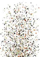 Colorful Universe Distribution Computational Generative Art background illustration