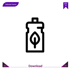 cleaner  icon vector . Best modern, simple, isolated, application ,ecology icons, logo, flat icon for website design or mobile applications, UI / UX design vector format