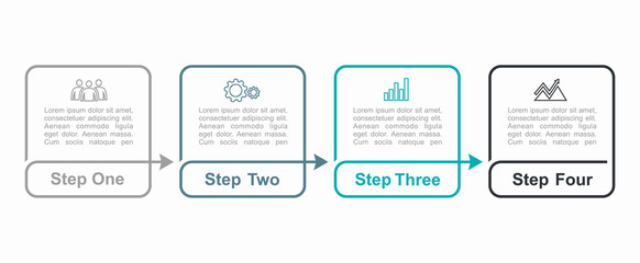 Infographic design template with place for your data. Vector illustration.