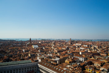 Fototapeta na wymiar Roofs of Venice