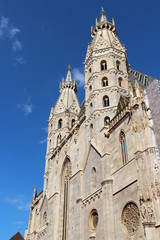 Obraz premium cathedral (Stephansdom) in vienna (austria) 