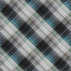 Seamless checkered plaid tartan pattern