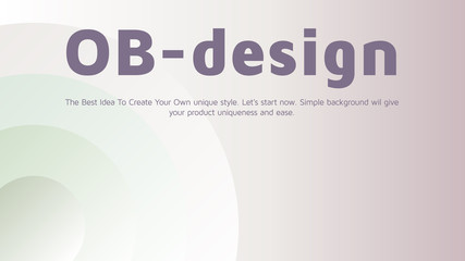 Abstract Vector Colorful Gradient Landing Page Template