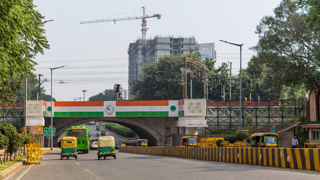 Minto Bridge and Beautiful Minto Road, Delhi