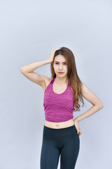 Women's headaches, health and pain of women Who is tired of severe headaches / Closeup pictures of women suffering from migraine, pressure and stress High resolution images