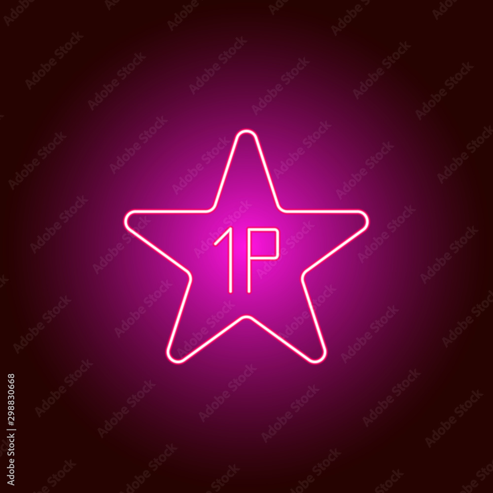 Poster heart vector icon. element of simple icon for websites, web design, mobile app, info graphics. pink 