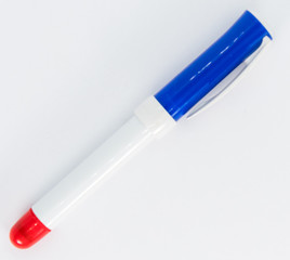 A blue pen for school or office