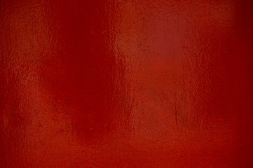 Glänzende Folie oder Lack mit roter Farbe