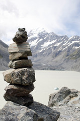 cairn in the mountains