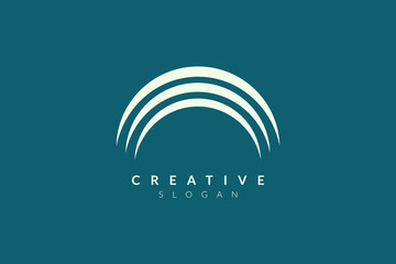 Stage logo design. Minimalist and modern vector illustration design suitable for community, business, and product brands