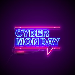 neon cyber monday