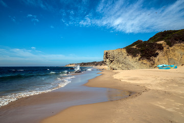 La playa de Punta Paloma, Tarifa, Cádiz, Andalucía, España