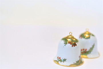 陶器のクリスマスベル