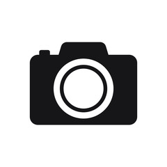 Photo camera vector icon