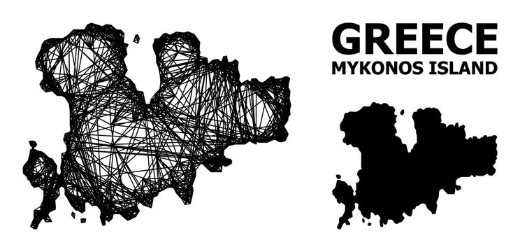 Network Map of Mykonos Island